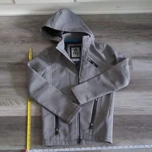 Buckle BKE Boys hooded jacket size 6-8 LIKE NEW!